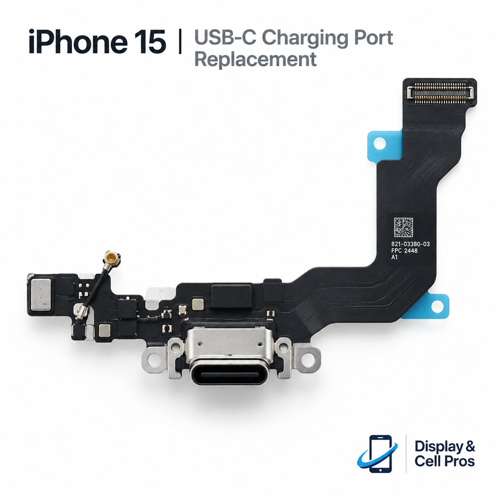 USB-C Charging Port Replacement for iPhone 15
