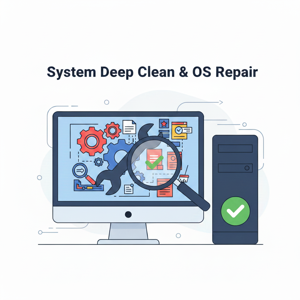 Advanced System Deep Clean & OS Repair