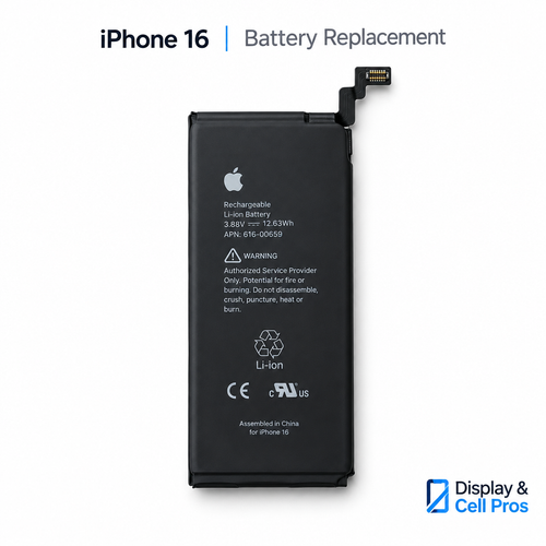 Battery Replacement for iPhone 16